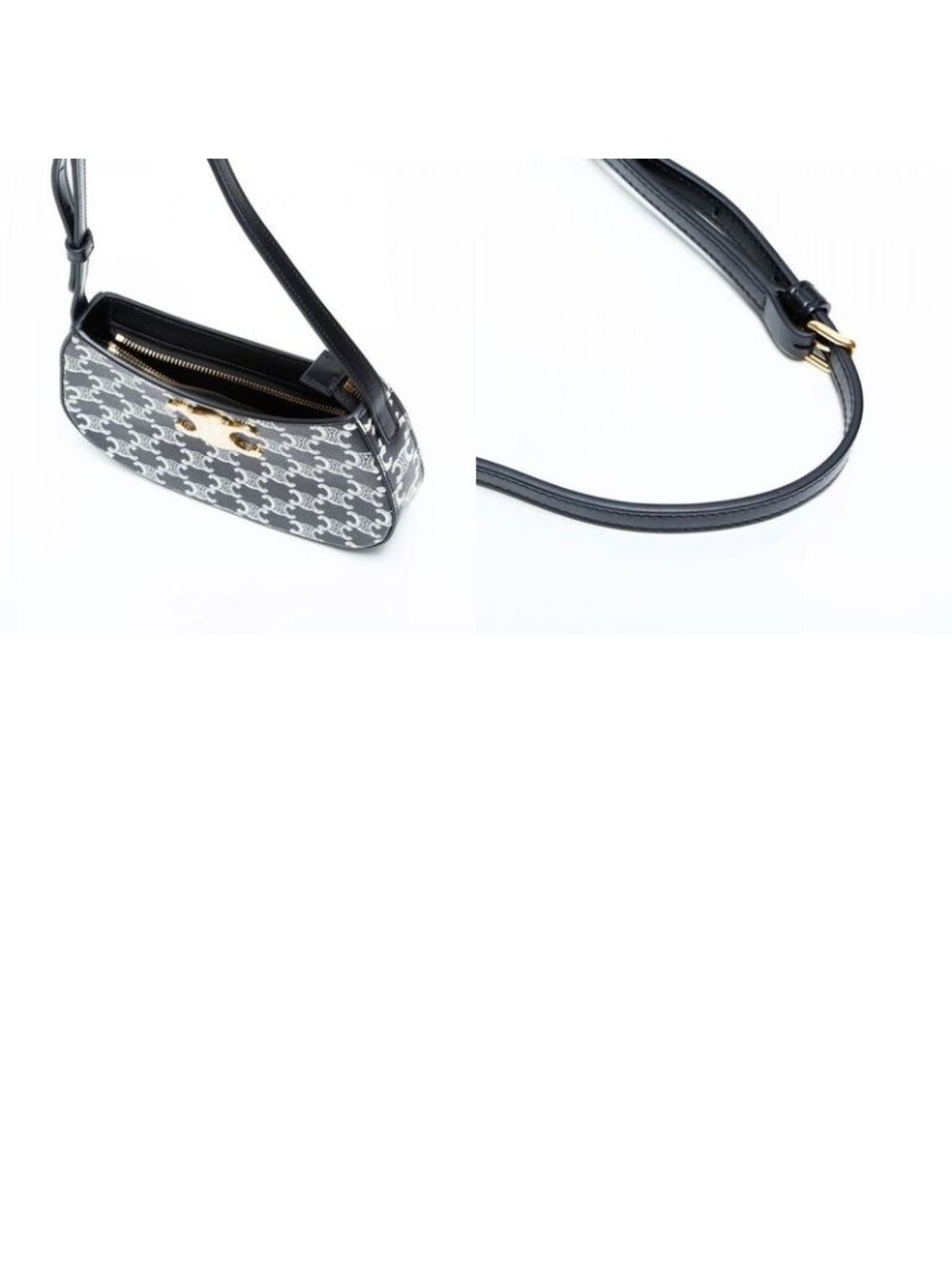 ★SOLD★ Celine Shoulder Bag Tilly Triomphe - Picture 10 of 10